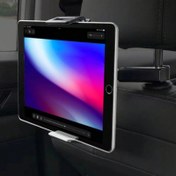 Resim Ayarlanabilir Döner Araba Koltuğu Başlık Montajı, ABS Malzeme, Arka Koltuk Eğlencesi için Evrensel Tablet ve Akıllı Telefon Tutucu 