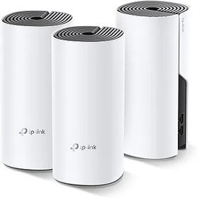 Resim TP-Link Deco M4 3-pack , AC1200 Mbps, Dual-Band, Gigabit Portları, 100 Cihaza Kadar Bağlanılabilirlik, 370 m²'ye Kadar Kapsama, Mobil Uygulama ile Kolay Kurulum, Wi-Fi 5 Mesh Sistemi 