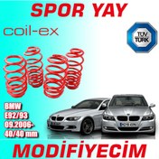 Resim Coil-Ex E92-93 09.2006 Sonrası 40-40Mm Alçaltma Spor Yay Hele 