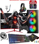 Resim DMC N89x ( Gta 5 ) I7 2600,16gb Ram,500gb Hdd,256gb M2 Ssd,4gb Gt740,24''oyuncu Masaüstü Bilgisayar 