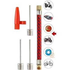 Resim Skygo El Ayak Pompaları İğne Hortum Şişirme Kiti 