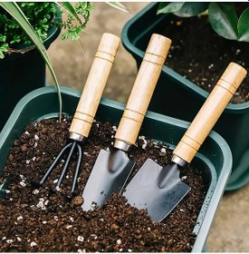 Resim Portatif Kazma Kürek Tırmık Seti Tdrtr 