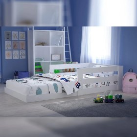 Resim Tulip Life Tuliplife Montessori Genç Odası Karyola Beyaz TLP118S 