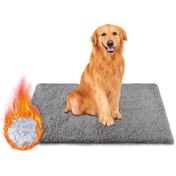 Resim 1 Adet Kendinden Isıtmalı Evcil Hayvan Matı - Çıkartılabilir Kapak ve Ateşsiz Yüzey, Dayanıklı Polyester Malzeme, İç Mekan/Dış Mekan Termal Ped Büyük Yavru Kedi Köpekler için (Gri Tüylü Yumuşak Üst), Yavru Köpek Yatağı, Kediler İçin Herşey, Kedi Yastığı, Yıkanabilir ve Çıkarılabilen Köpek Yatağı, Yavru Köpek Isıtma Pedi, Makinede Yıkanabilir Köpek Kulübesi, Kalın Köpek Yatağı, Kediler için Isıtma Pedi, Yıkanabilir Köpek Yatakları, Evcil Hayvan Termal Matı, Termal Evcil Hayvan 