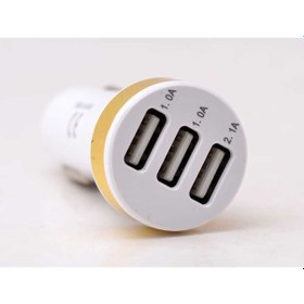 Resim Alan Tech 3 Usb Li 2 İn 1 Micro Araç Şarj Seti 3000 Mah - Beyaz Beyaz 