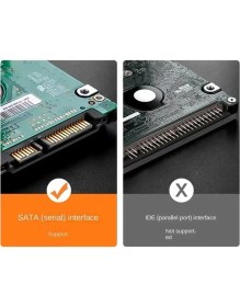 Resim Apera CR44 Type-C 3.1'den USB 3.0'a 2.5” Hdd/ssd Harici Disk Kutusu Tak-Çalıştır, 6tb Destekli, Aletsiz Kurulum, LED Göstergeli, Windows ve Mac Uyumlu 
