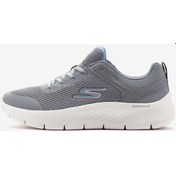 Resim Skechers Go Walk Flex - Caley Kadın Gri Yürüyüş Ayakkabısı 124817tk Gybl Gri 