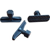 Resim Pdr Boyasız Göçük Düzeltme Plastiği Dikdörtgen 15.5X43MM Siyah 10 Adet 