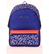 Resim Kaukko Hat Sırt Çantası (navy Blue Flowers) K1664 