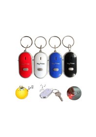 Resim Anahtar Bulucu Anahtarlık Sese Duyarlı Işıklı Anahtarlık Aparat 