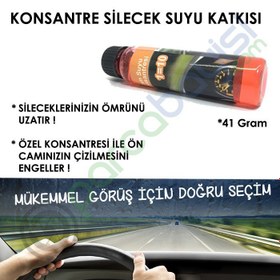 Resim Konsantre Cam Suyu Katkısı Ön Cam Temizleme Sıvısı 41Gr 