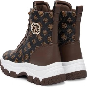 Resim Guess Elbina Hakiki Deri Sneaker Bot FLFBNZFAL12 | Unisex 