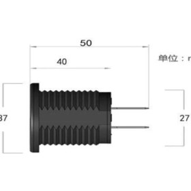 Resim Dijital Voltaj Göstergesi 6-30V Mavi, Yüksek Doğruluk ve Güçlü Tasarım 