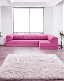 Resim MiniWood Köşe Koltuk Takımı Lego Koltuk Sünger Yataklı Kanepe Tv Koltuğu 