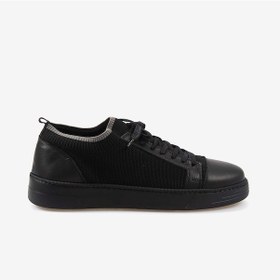 Resim Kemal Tanca Erkek Spor & Sneaker Ayakkabı Trk1 Siyah Triko 