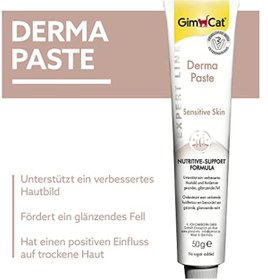 Resim Gimcat Derma Paste Deri ve Tüy Sağlığı Destekleyici Kedi Macunu 50gr 