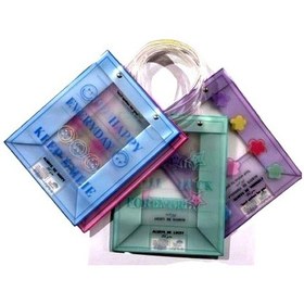 Resim Hediyelik Plastik Çanta Renkli Not-144 19,5x24,5cm - 2 Adet 