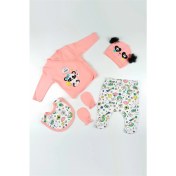 Resim İmaj Bebe Gökkuşağı Panda 5'li Set 