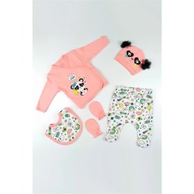 Resim İmaj Bebe Gökkuşağı Panda 5'li Set 