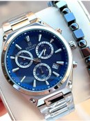 Resim Reward Kronometreli 5 Atm Suya Dayanıklı 2 Yıl Garantili Bileklik Hediyeli Erkek Kol Saati Rw449.2 Gümüş 