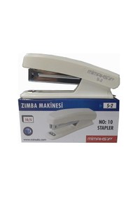 Resim S-3 Stapler No:10 1 Adet Küçük Zımba Makinesi Beyaz 