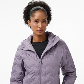 Resim Columbia Delta Ridge II Down Kadın Mor Outdoor Mont 
