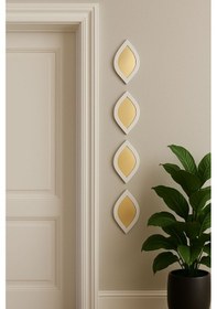 Resim Su Damlası Ahşap Ayna Duvar Stickeri 