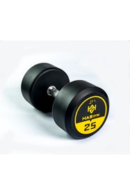 Resim Alinsport Profesyonel Kauçuk Kaplı Dumbbell 25 Kg 