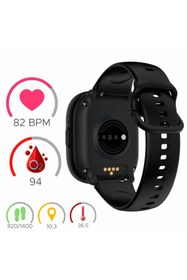 Resim Delixa Wiky Watch 5 Çocuk Akıllı Saat - Görüntülü Arama, Gps, Sos, Sağlık Takibi, Güvenli Alan (Siyah) 