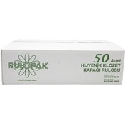 Resim Rulopak Sensorlu Klozet Kapağı Rulosu 50'Li 