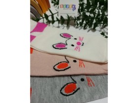 Resim Bebek Meselesi 3 Çift Sevimli Renkli Desenli Kadın Patik Çorap 