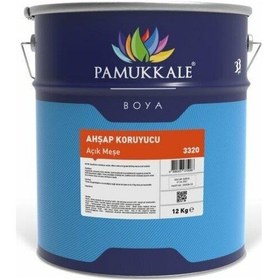 Resim Pamukkale Ahşap Koruyucu 12kg Açık Meşe 