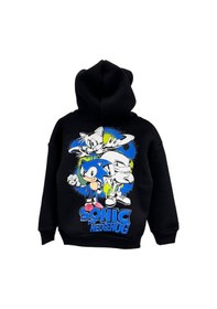 Resim Lolliboomkids Yeni Sezon Erkek Çocuk Sweatshirt Hoodie Siyah 