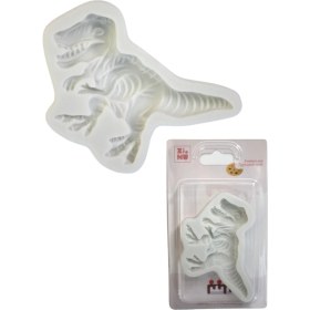 Resim Pastry Planet Dinazor Şeker Hamuru Silikon Kalıp 