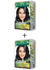 Resim Litae LitaeTrend 2X2 Tüp Krem Saç Boyası Seti Siyah No:1.0 