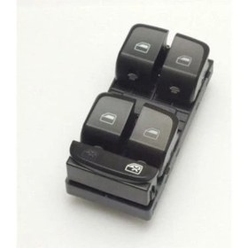 Resim Audi A4 Sol Cam Açma Düğmesi 2008-2016 Wisco Marka 8K0959851D 