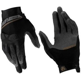 Resim Leatt Adv 5.5 X-flow Kısa Siyaah Motosiklet Eldiveni 