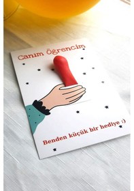 Resim Balonlu Hediye Kartı 10 Adet - Kuşe Kartlı Okul Hediyesi 