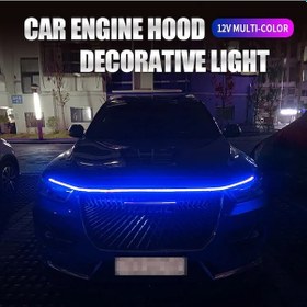 Resim Land Rover Freelander Kaput Ledi, Gündüz Ledi, Silikon 150cm Mavi 