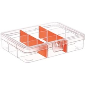 Resim Beta Şeffaf Organizer 9 Bölmeli Kutu 