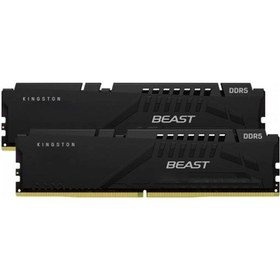 Resim 32 Gb Ddr5 5200mhz Kıngston Beast Black Expo 2x16gb Cl36 Dımm Dt Kf552c36bbek2/32tr 
