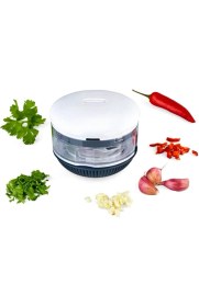 Resim Zyliss E910049 Mini Doğrayıcı Kompakt Tasarım ile Hızlı ve Kolay Malzeme Doğrama Aracı 