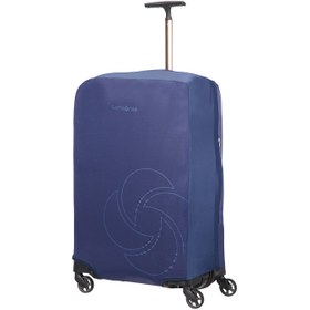 Resim Samsonite Lacivert Global Valiz Kılıfı L/M 