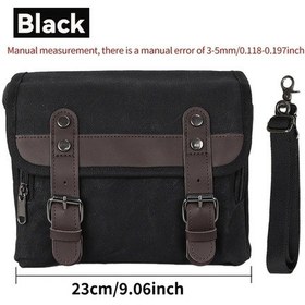 Resim Fochsia Evrensel Motorcycle Saddlebag Elektrikli Bisiklet Ön Çantası Arka Bagaj Çantası Siyah Siyah 