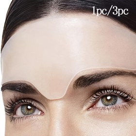 Resim 1/3 adet Silikon Alın Yaması Gece Bakımı ve Hassas Işık Bej - Yeniden Kullanılabilir, Yıkanabilir, Kokusuz, Işık Bej'i Nazik 