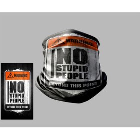 Resim Buffalo Yazı Tasarımlı Motorcu Buff Maske Outdoor Boyunluk Unisex Bandana 