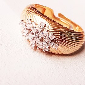 Resim MorMajor Silver Prenses Bombi Stone Gümüş Yüzük 