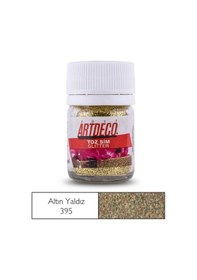 Resim Artdeco Toz Sim Glitter 395 Altın Yaldız 