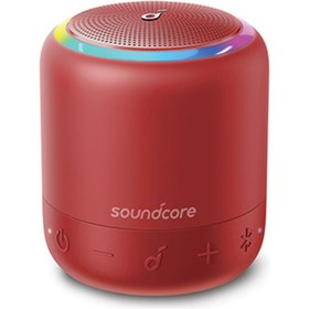 Resim Anker SoundCore Mini 3 Pro Bluetooth Hoparlör – RGB LED – 6W Ses Bombası – IPX7 Suya Dayanıklılık – 15 Saate Varan Şarj – Kırmızı (Anker Türkiye Garantili) 