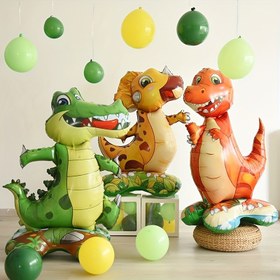 Resim 2 adet 3D Dinozor Balonu, Timsah Hayvan Balonları, Karikatür Alüminyum Film Balonları, Dinozor Gaz Doğum Günü Balonları, Büyük Helyum Folyo Balonları, Hayvan Temalı, Sevimli Karikatür Süslemeleri, Dinozor Ülke, Fotoğraf Aksesuarları, Doğum Günü Partisi, Duş Malzemeleri, Kış, Yeni 